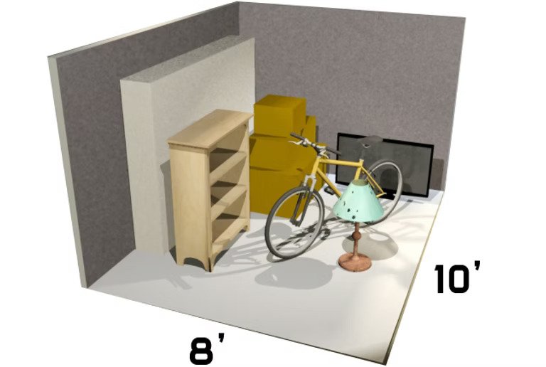 8×10 Storage Unit (80 sq. ft.)